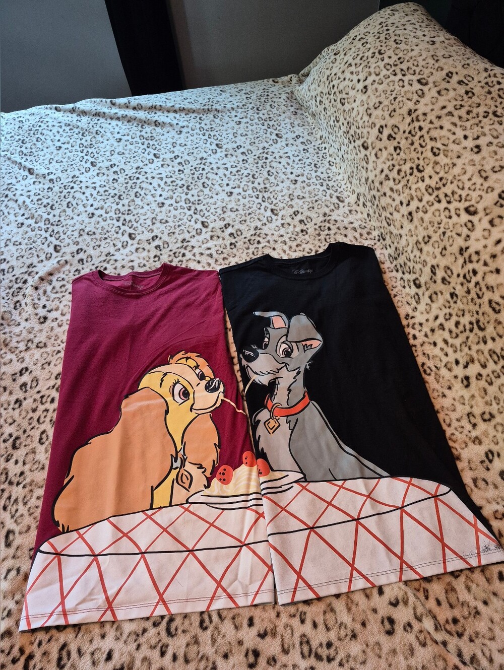 BoxLunch Lady & Tramp Graphic Tee Set